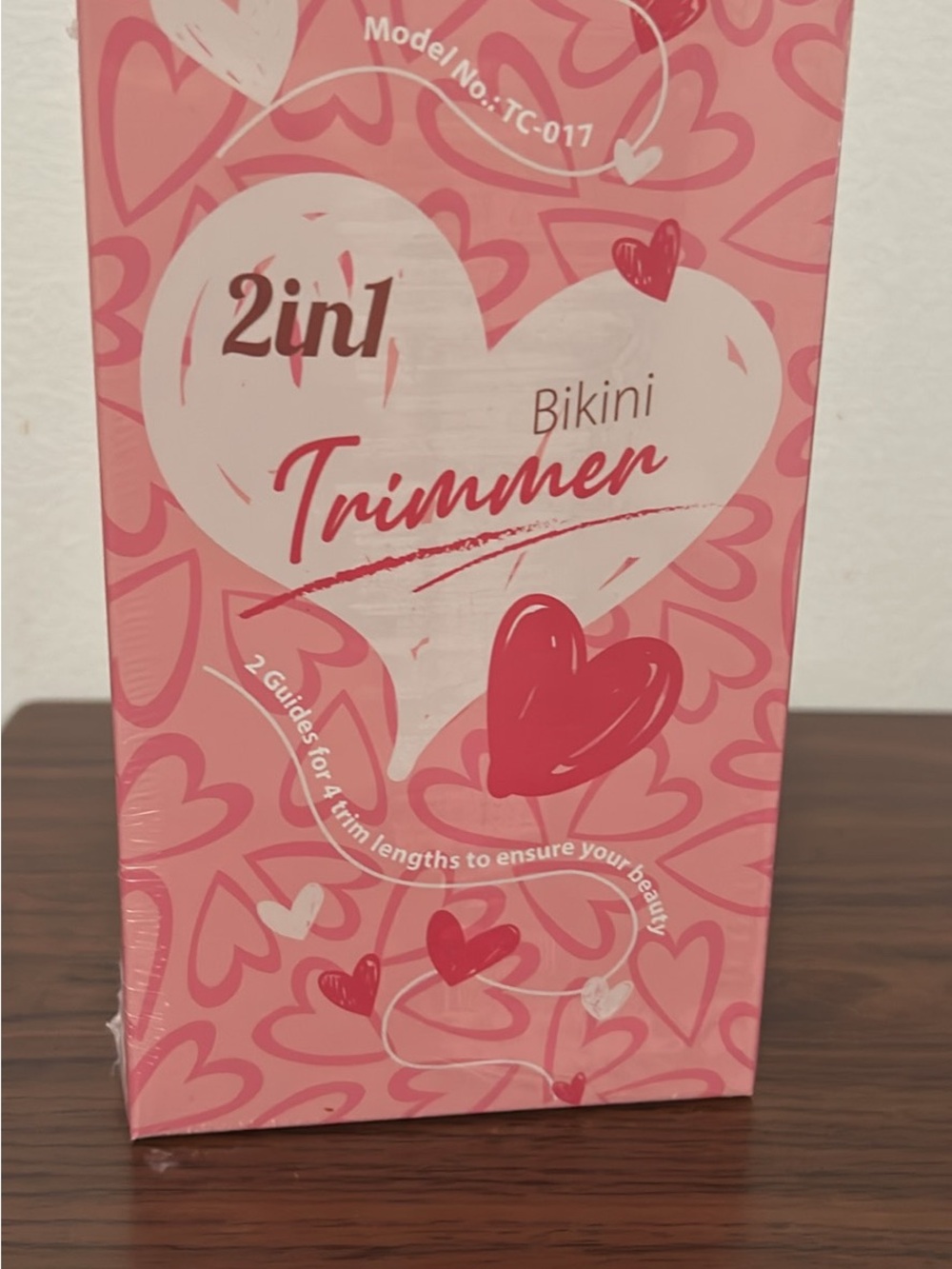2-in-1 Bikini Trimmer - Pink